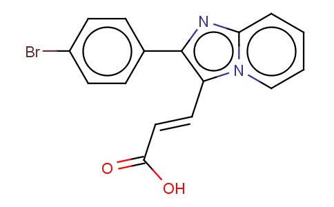 3-[2-(4-BROMOPHENYL)IMIDAZO[1,2-A]PYRIDIN-3-YL]ACRYLIC ACID